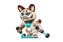 Skiing Tiger Mu Online