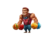 Sweet Muscle Man Mu Online