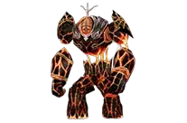 Burning Lava Giant Mu Online