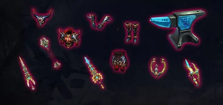 3th Mastery Weapon & 4th Mastery Armor